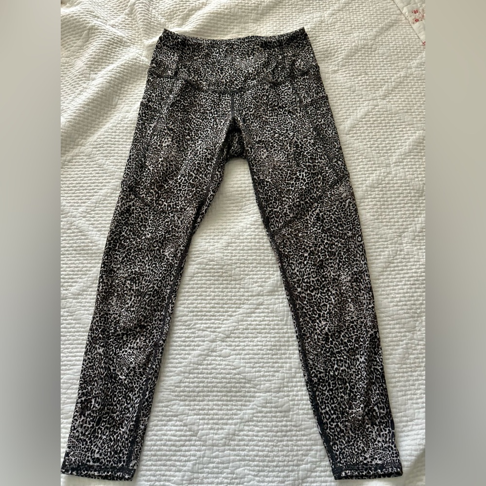 Evolution and Creation Leopard Print Track Pants